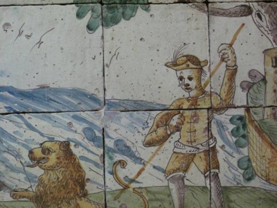 historical_majolica_tile_man_dog_small_400